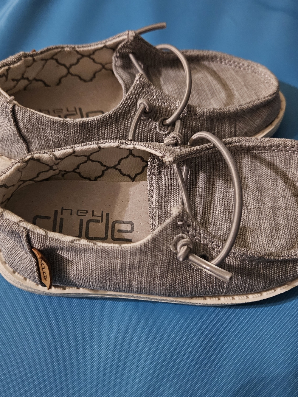 Hey Dude Slip-On Loafers in Light Gray
